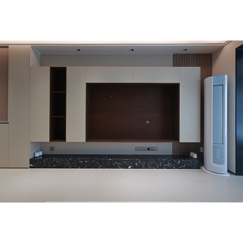 Why can a custom TV cabinet completely solve the problem of living room clutter?