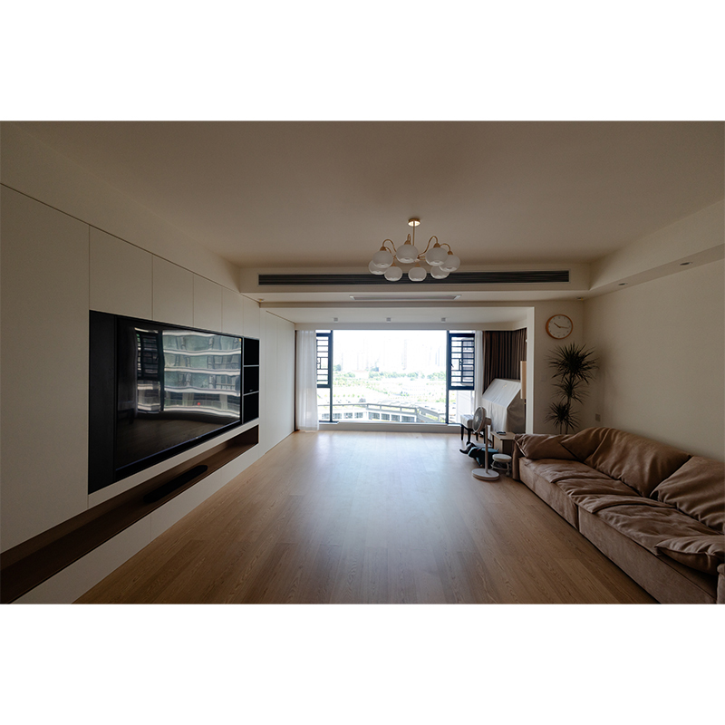 Does the installation precision of a custom TV cabinet significantly affect its overall aesthetics?